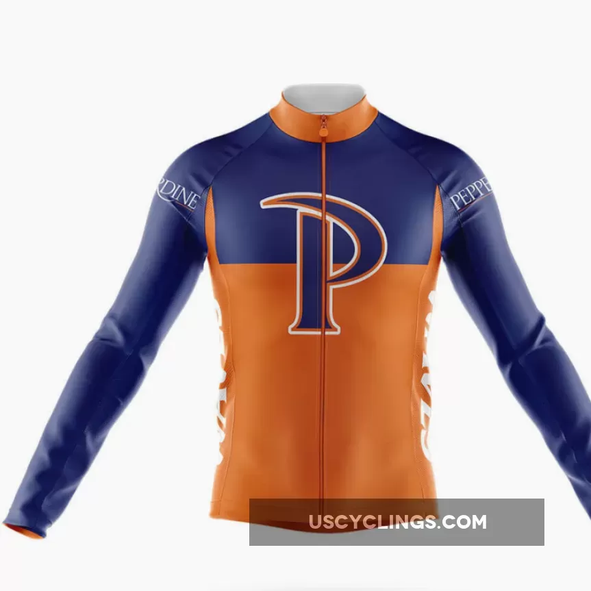 Pepperdine University V2 Long Sleeve Cycling Jersey Only