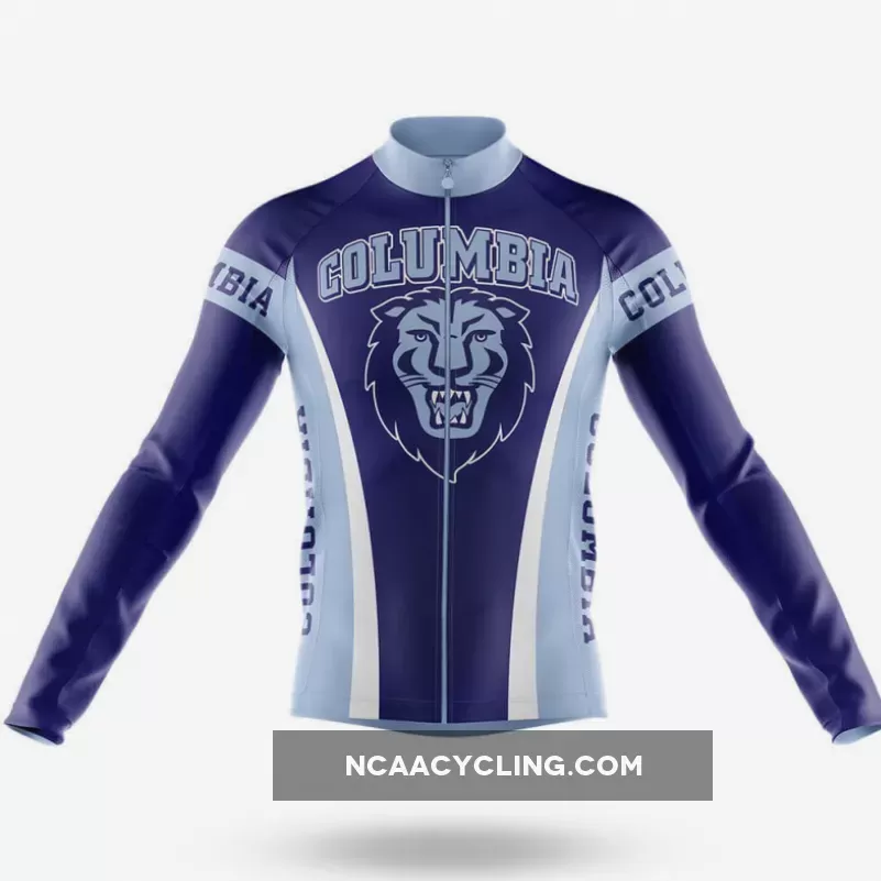 Columbia University Long Sleeve Cycling Jersey Only | columbia womens cycling team uniform