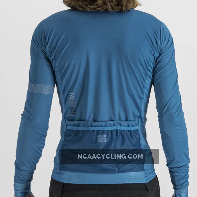 Sportful Supergiara Thermal long sleeve jersey - Light blue
