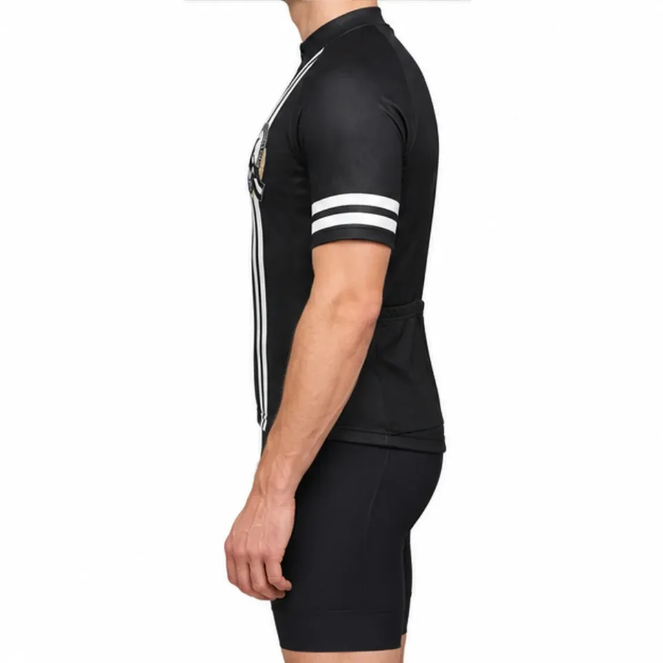 AFL Collingwood Magpies Mountain and road bike Short Sleeve Cycling Jersey AFL Collingwood Magpies Mountain and road bike Short Sleeve Cycling Jersey