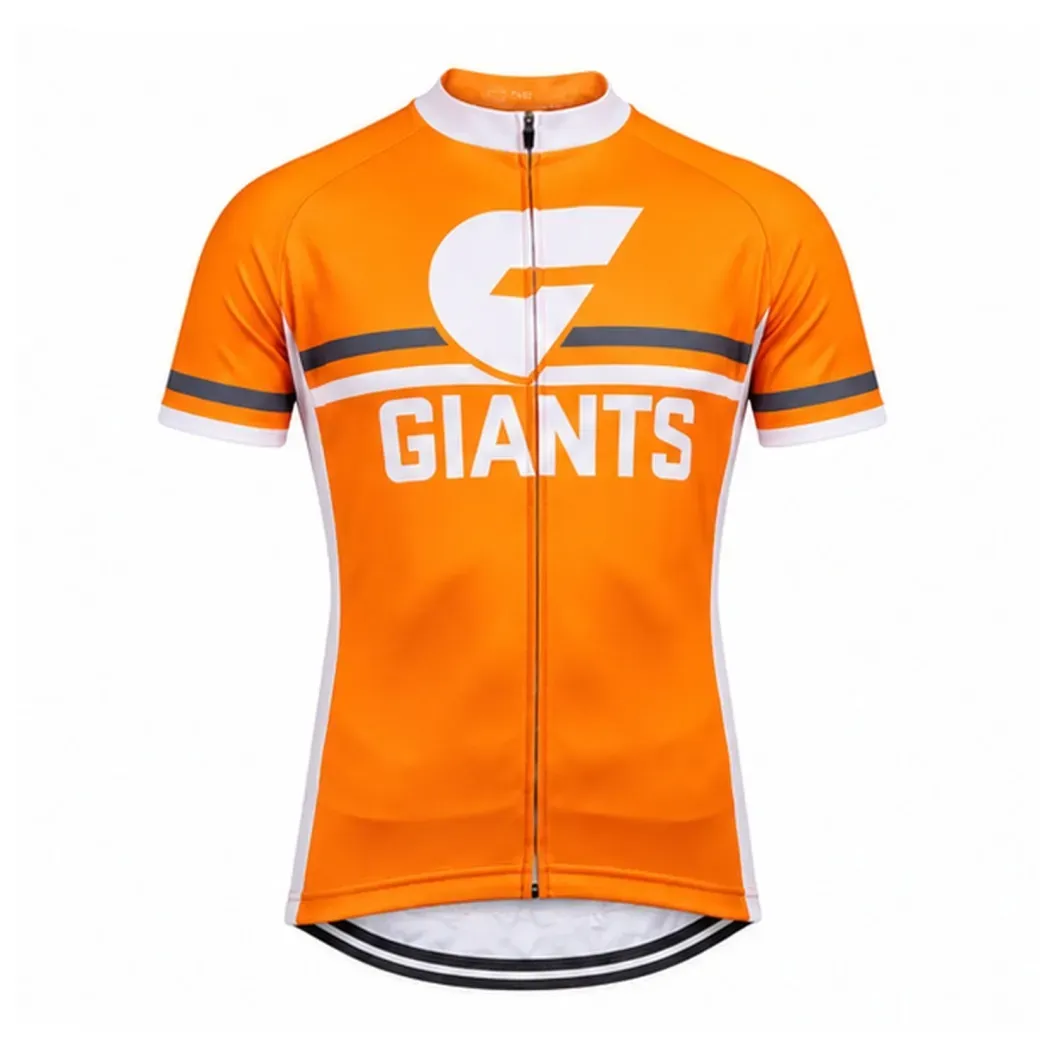 AFL Greater Western Sydney Giants Short Sleeve Cycling Jersey