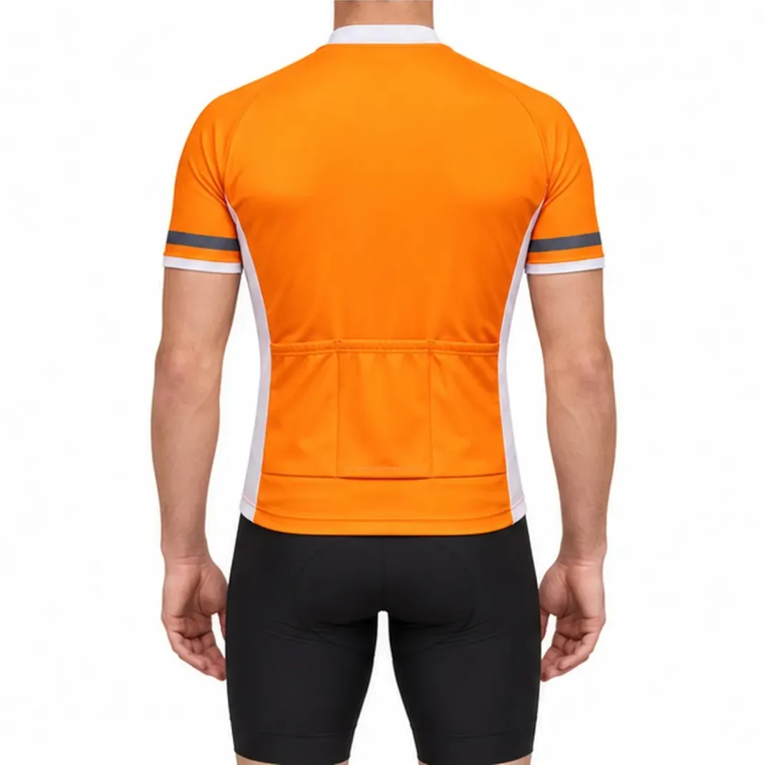 AFL Greater Western Sydney Giants Short Sleeve Cycling Jersey AFL Greater Western Sydney Giants Short Sleeve Cycling Jersey