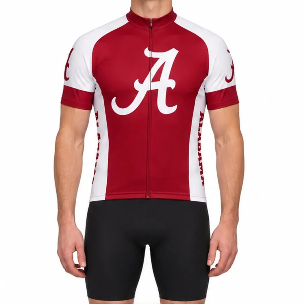Alabama Men's Cycling Jersey Alabama Men's Cycling Jersey