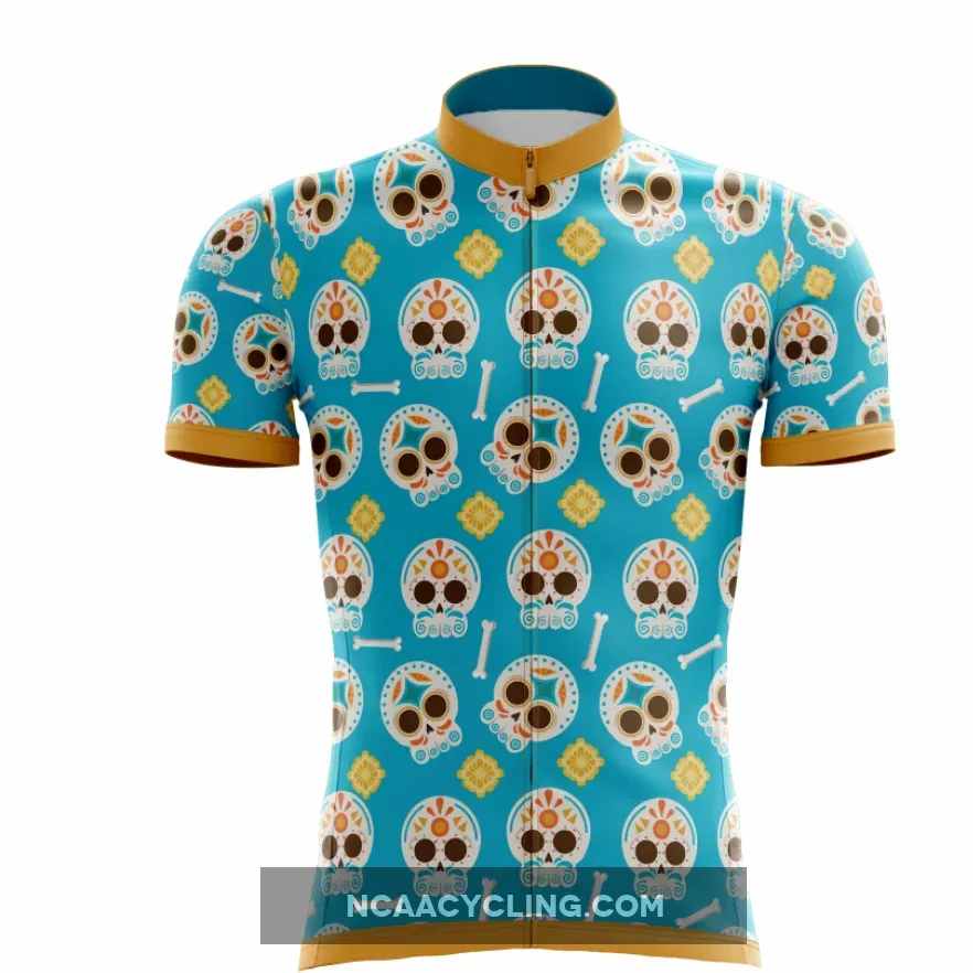 Blue Cinco De Mayo Cycling Jersey
