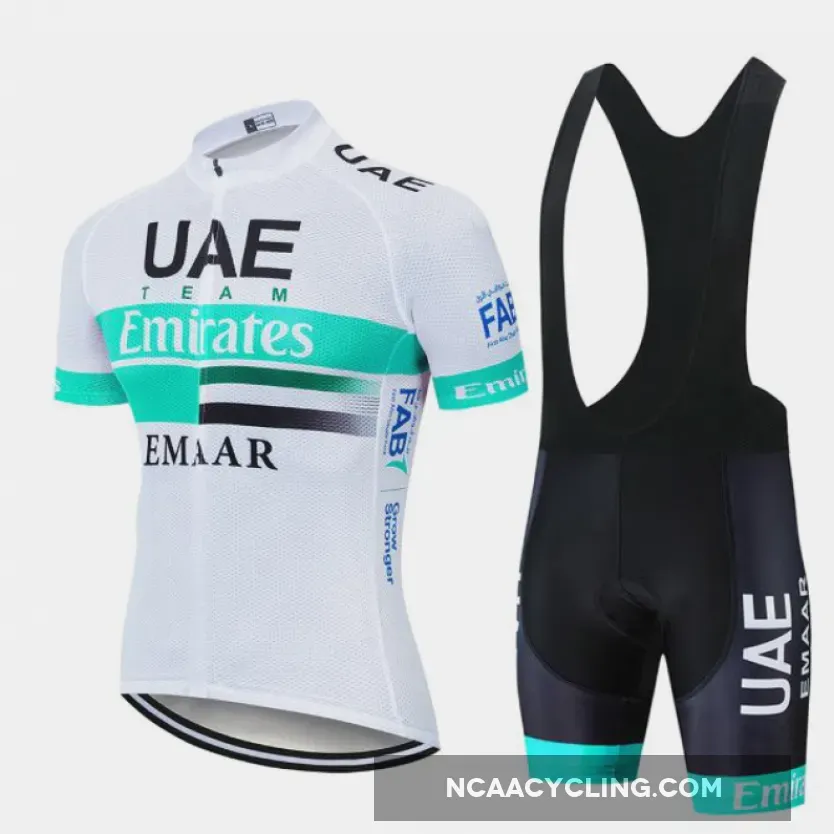 Blue UAE Cycling Jersey & Shorts Set