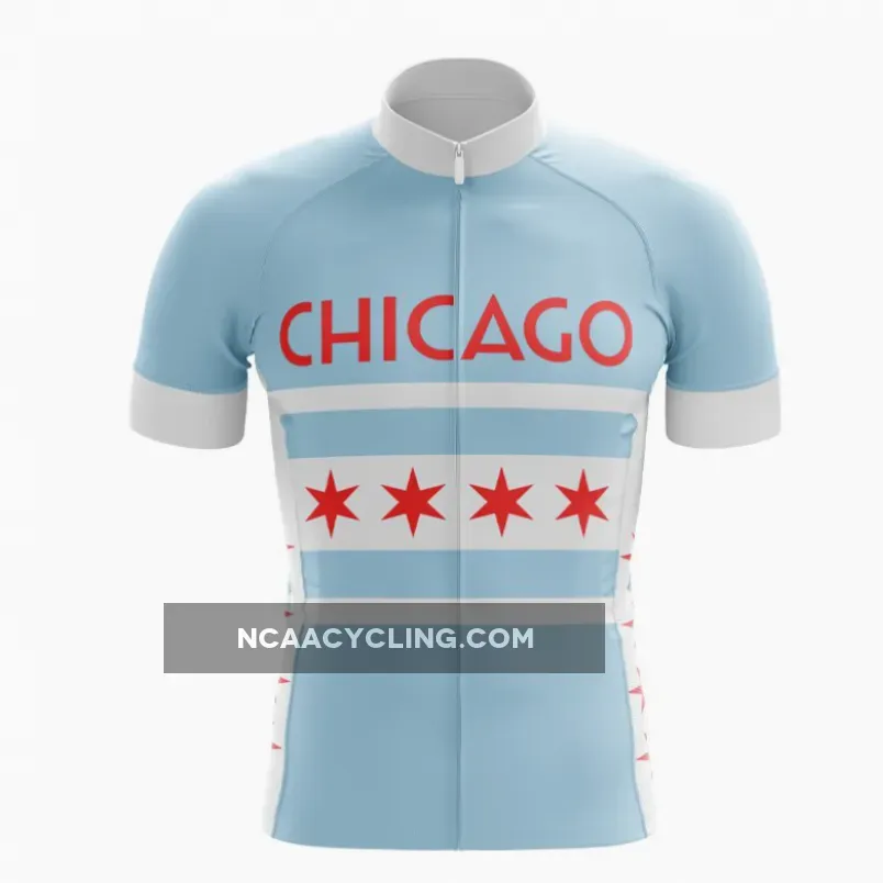 Chicago City Flag Cycling Jersey