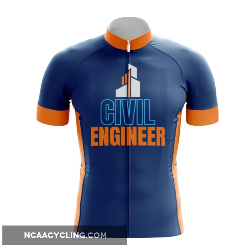 Civil Engineer Bicycle Jersey - Professional Cycling Apparel