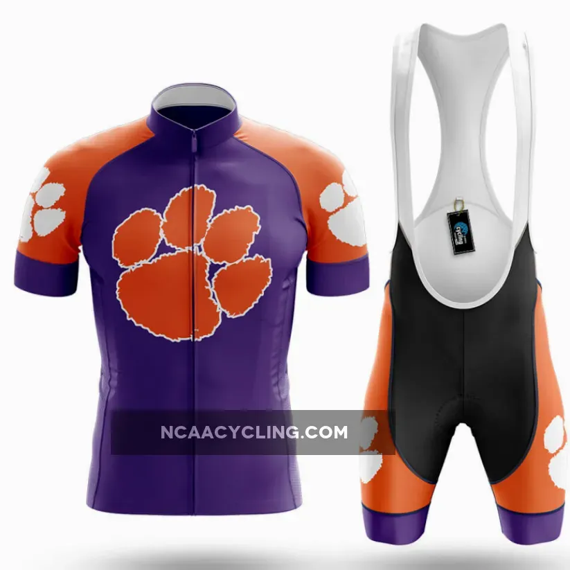 Clemson Tigers Cycling Kit Full Set