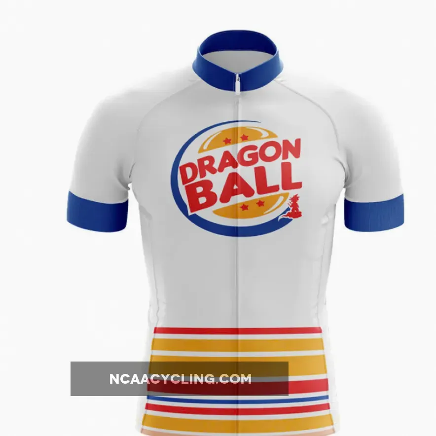 Dragon Ball Burger Style Cycling Jersey