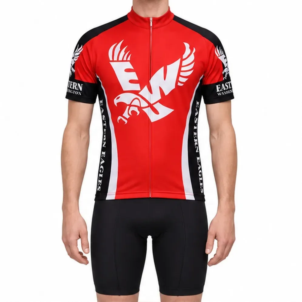 Eastern Washington Men's Cycling Jersey Eastern Washington Men's Cycling Jersey