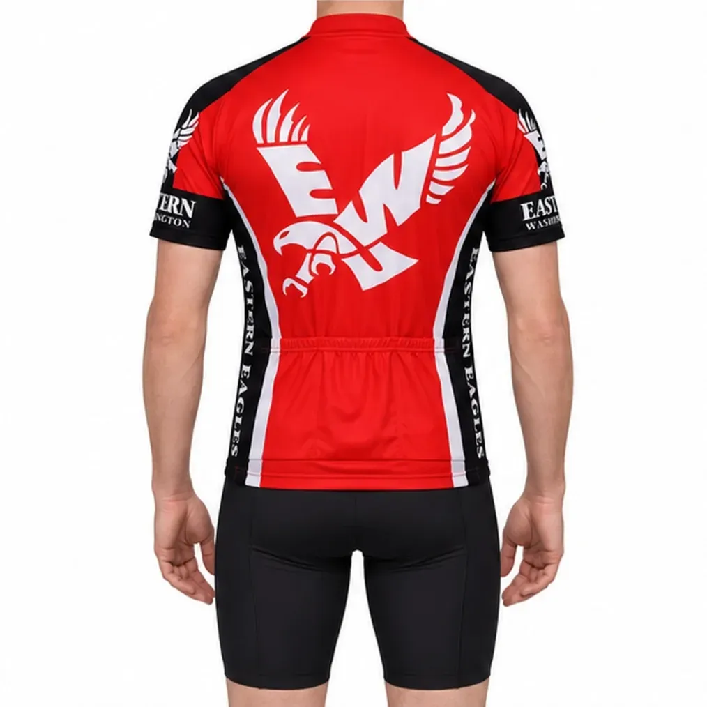 Eastern Washington Men's Cycling Jersey Eastern Washington Men's Cycling Jersey