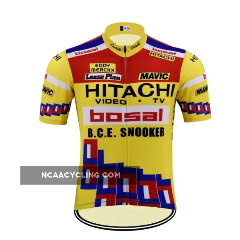 Hitachi Retro Cycling Jersey