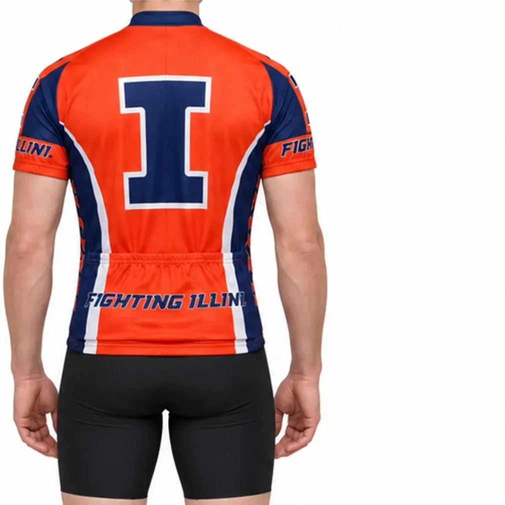 Illinois Men's Cycling Jersey Illinois Men's Cycling Jersey