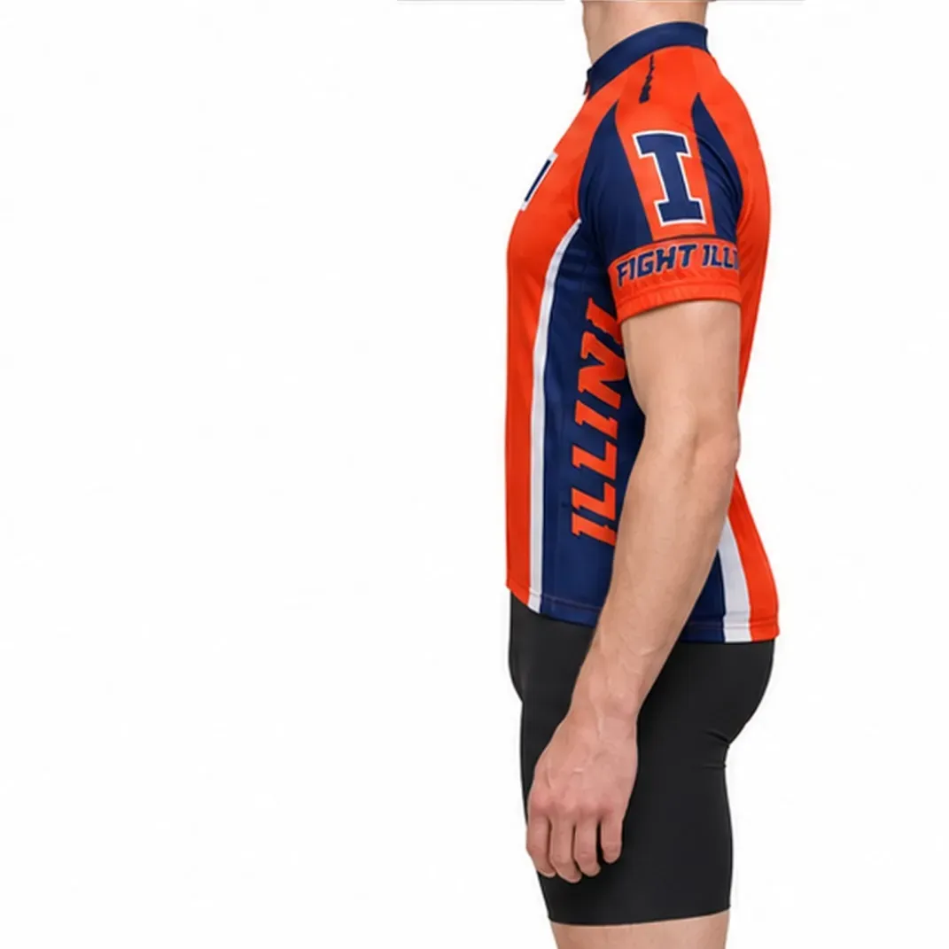Illinois Men's Cycling Jersey Illinois Men's Cycling Jersey
