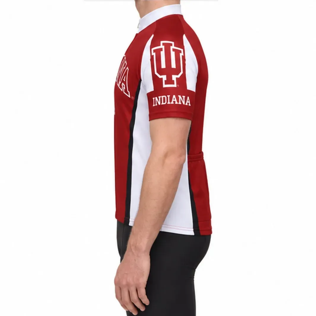 IU Indiana University Hoosiers Men's Cycling Jersey IU Indiana University Hoosiers Men's Cycling Jersey