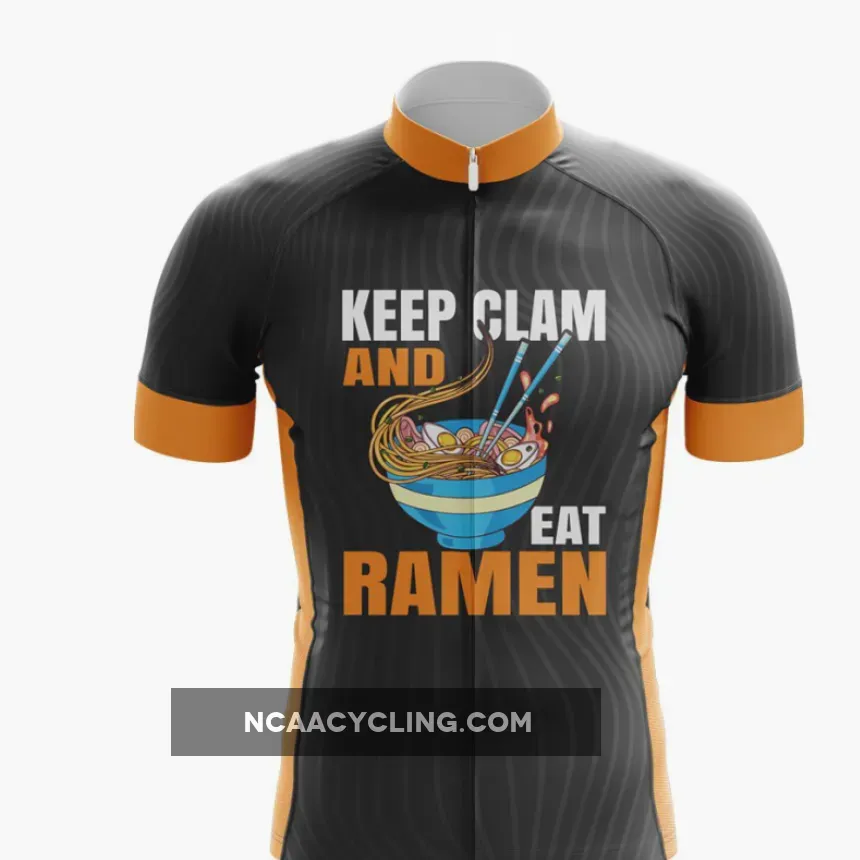 Keep Calm & Eat Ramen Bicycle Jersey