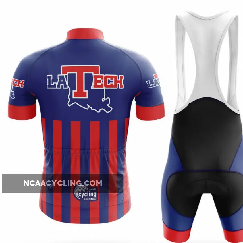 Louisiana Tech University USA Cycling Kit Full Set Louisiana Tech University USA Cycling Kit Full Set