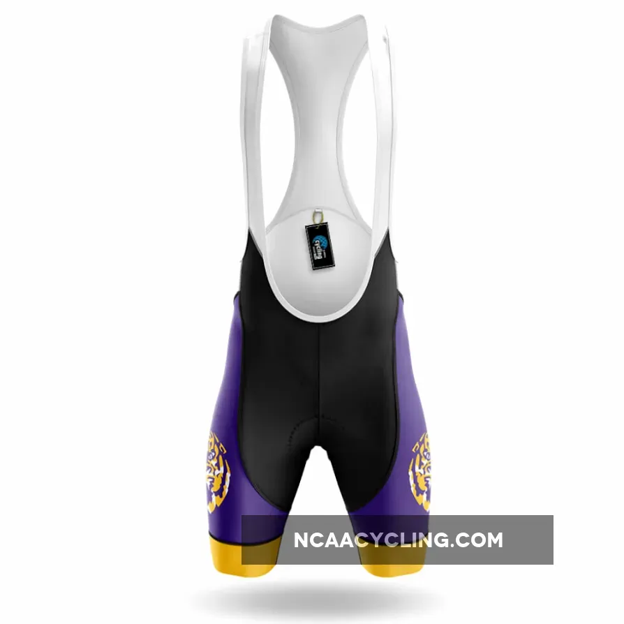 LSU Tigers Shield Cycling Bibs