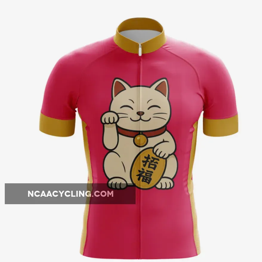 Lucky Cat Maneki-Neko Cycling Jersey
