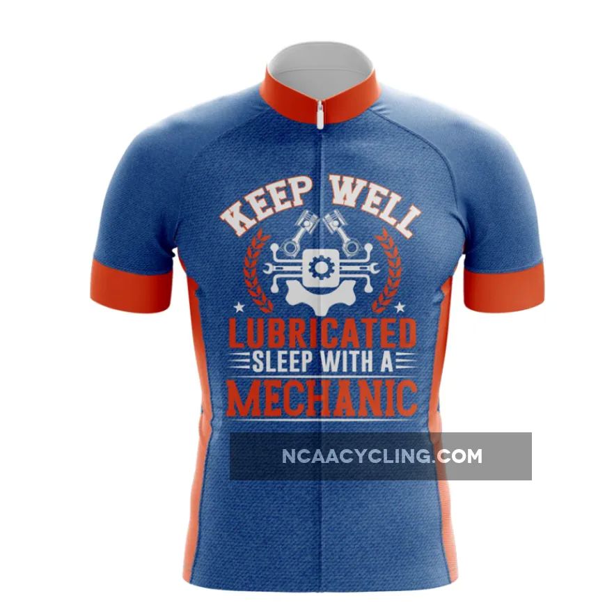 Mechanic Bicycle Jersey - Stay Lubricated & Ride in Style