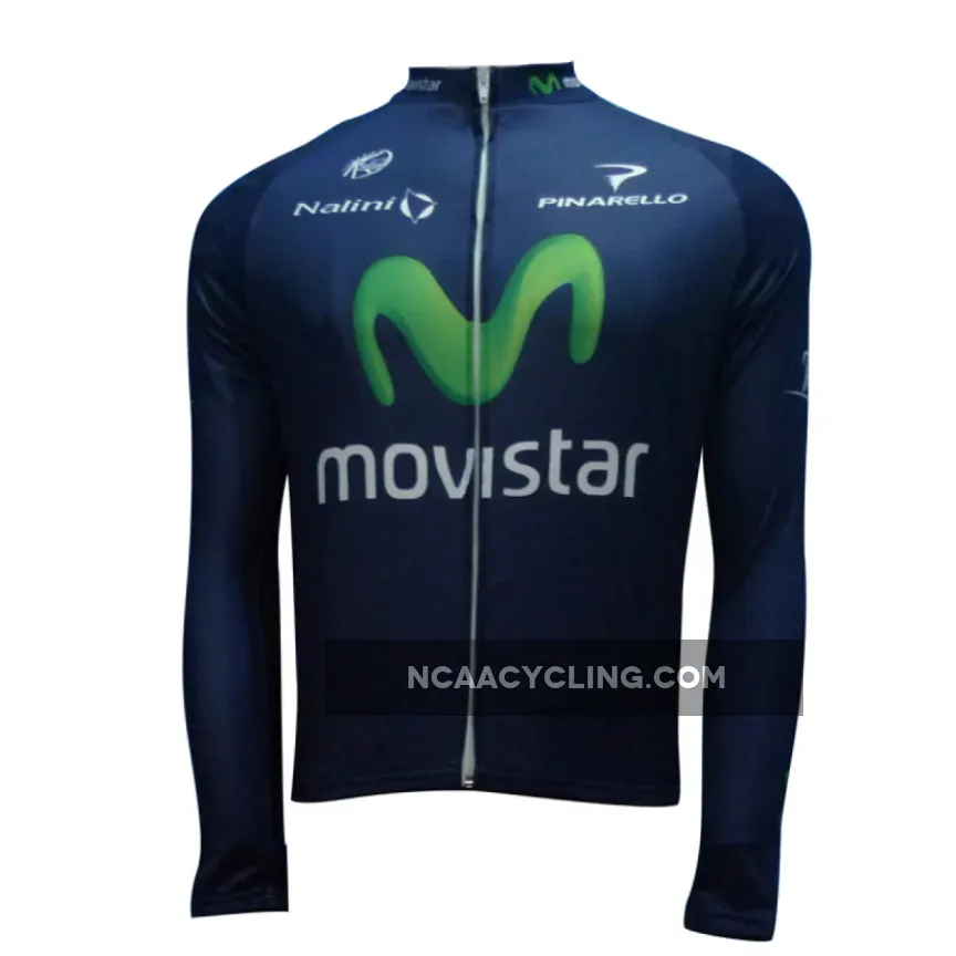 Men's Long Sleeve Cycling Jersey Professional Racing Team Style