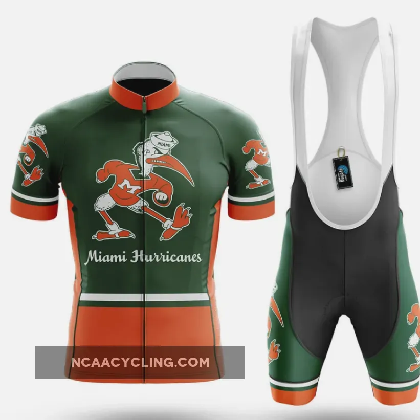 Miami Canes Cycling Kit Full Set