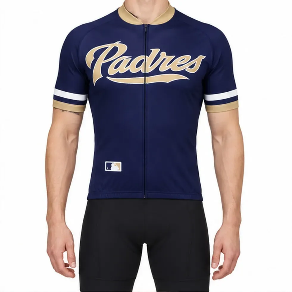 MLB San Diego Padres Cycling Jersey MLB San Diego Padres Cycling Jersey