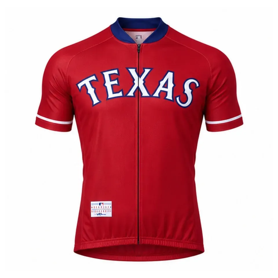 MLB Texas Rangers Cycling Jersey
