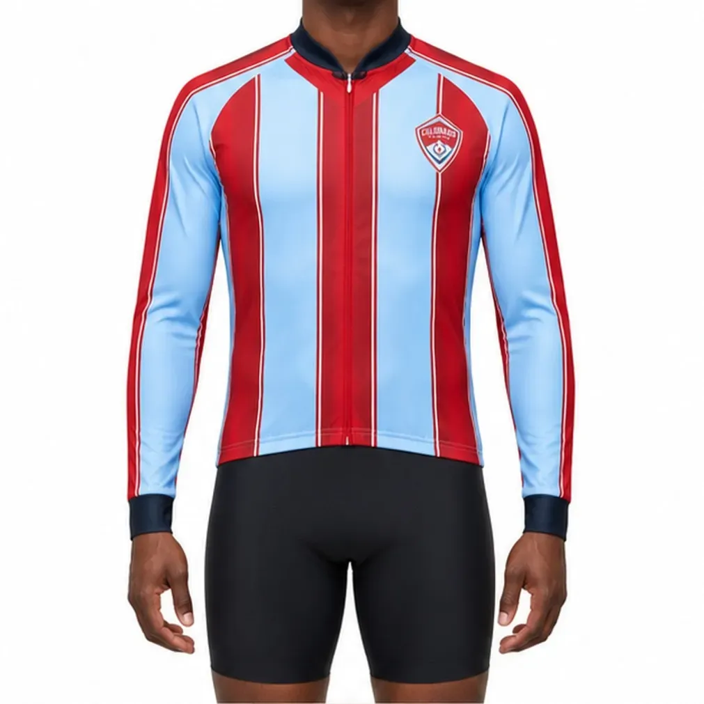MLS Colorado Rapids Long Sleeve Cycling Jersey MLS Colorado Rapids Long Sleeve Cycling Jersey
