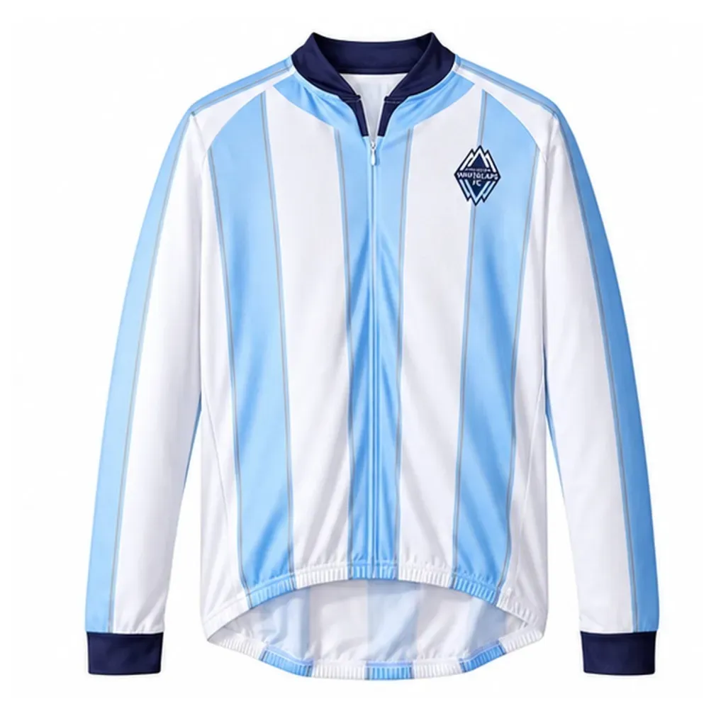 MLS Vancouver Whitecaps FC Long Sleeve Cycling Jersey