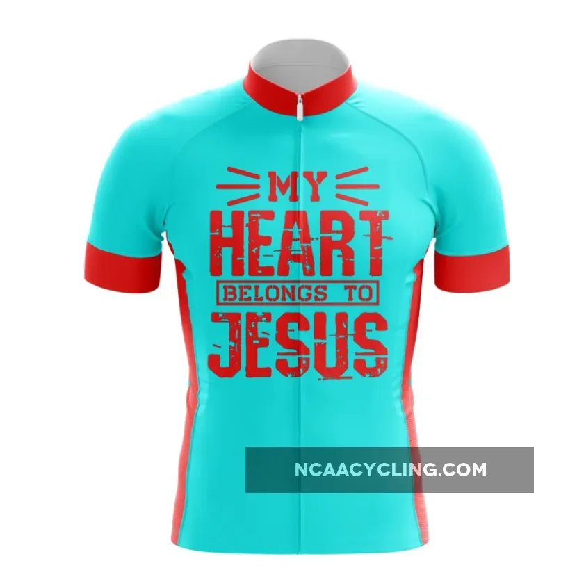 My Heart Belongs to Jesus Cycling Jersey