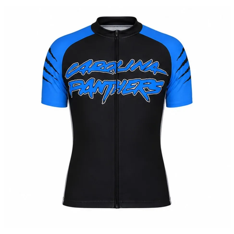 NFL Carolina Panthers Short Sleeve Cycling Jersey