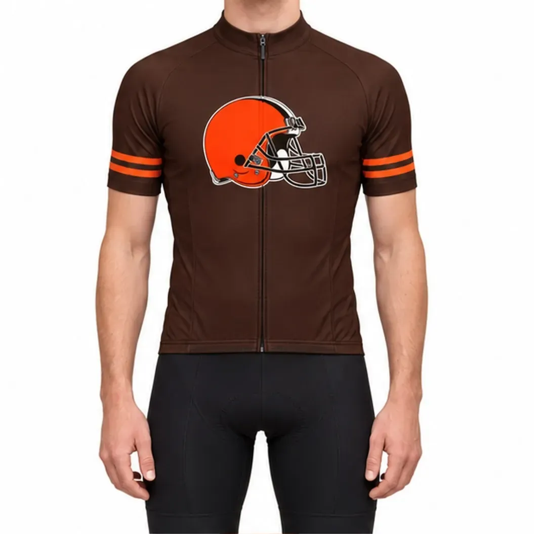 NFL Cleveland Browns Cycling Jersey NFL Cleveland Browns Cycling Jersey