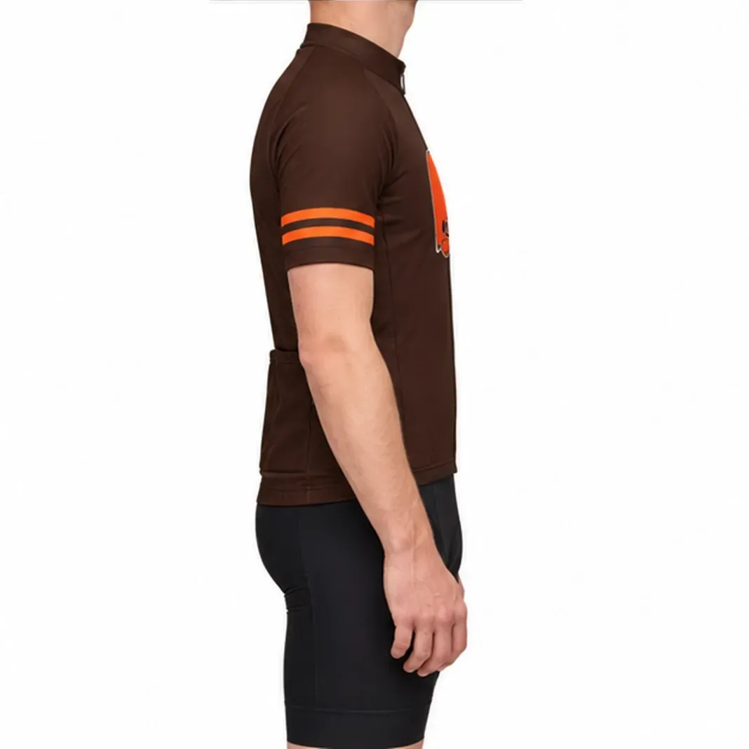 NFL Cleveland Browns Cycling Jersey NFL Cleveland Browns Cycling Jersey