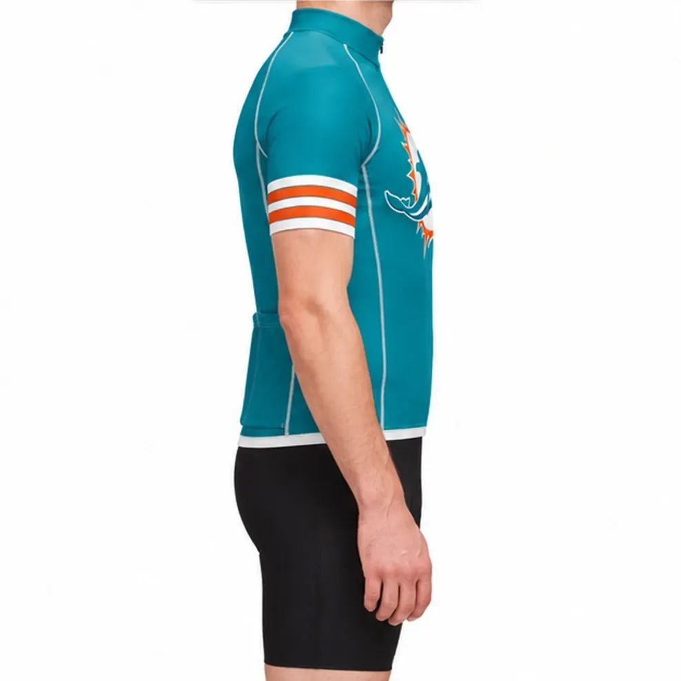 NFL Miami Dolphins Cycling Jersey NFL Miami Dolphins Cycling Jersey