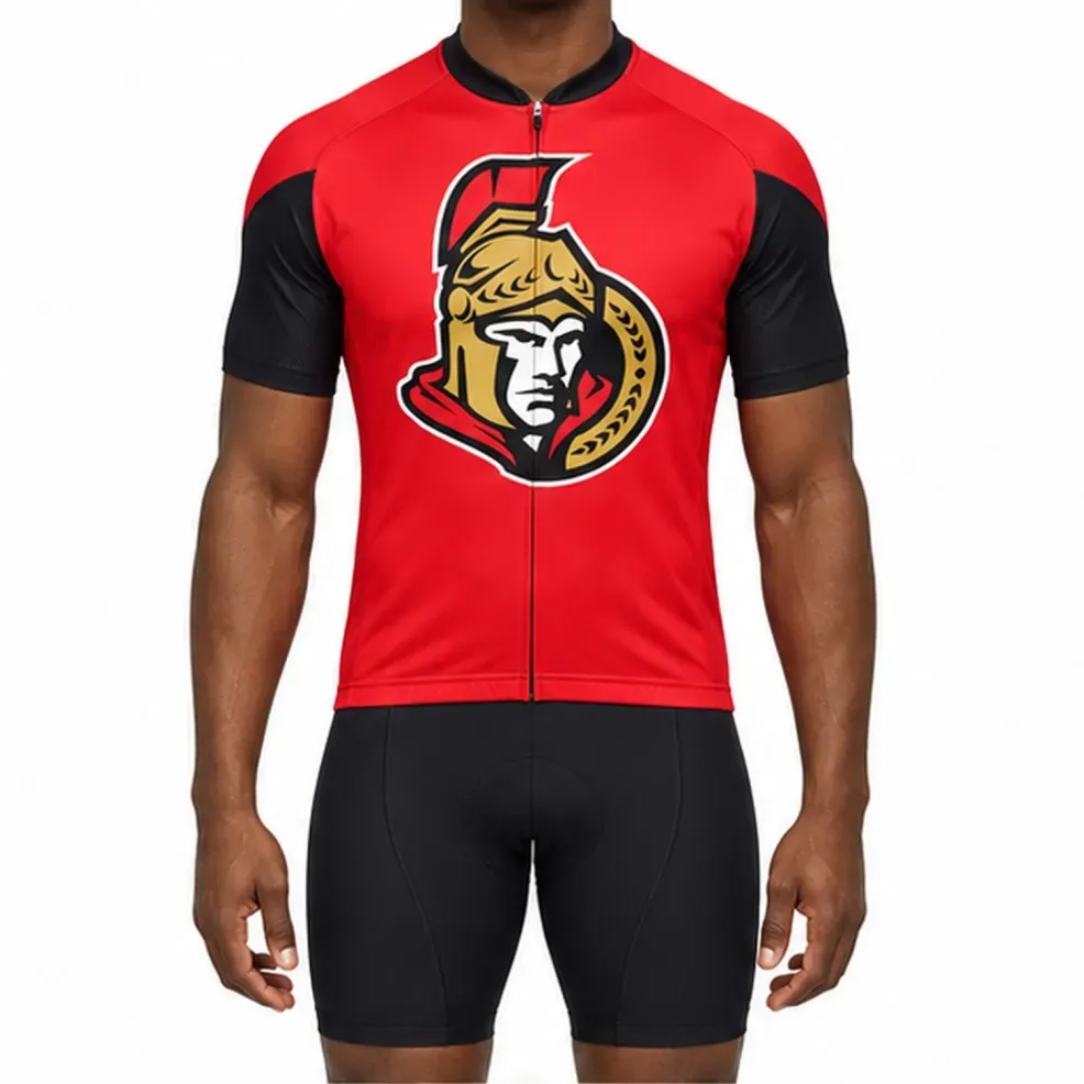 NHL Ottawa Senators Cycling Jersey NHL Ottawa Senators Cycling Jersey