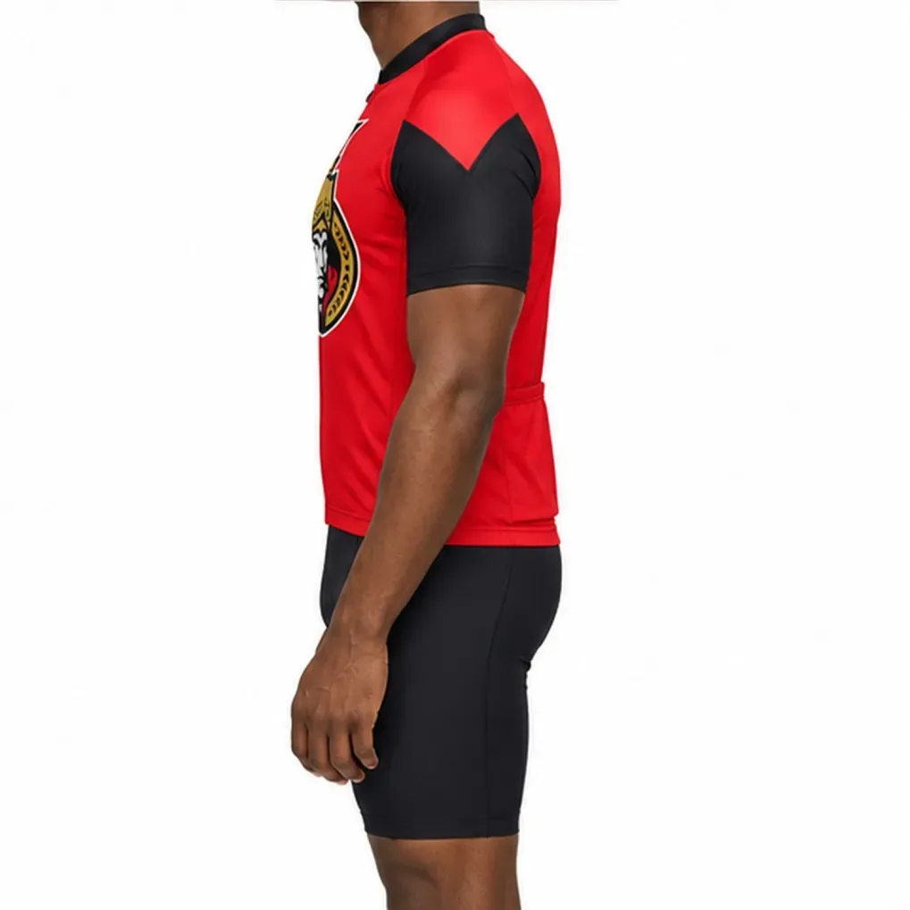 NHL Ottawa Senators Cycling Jersey NHL Ottawa Senators Cycling Jersey