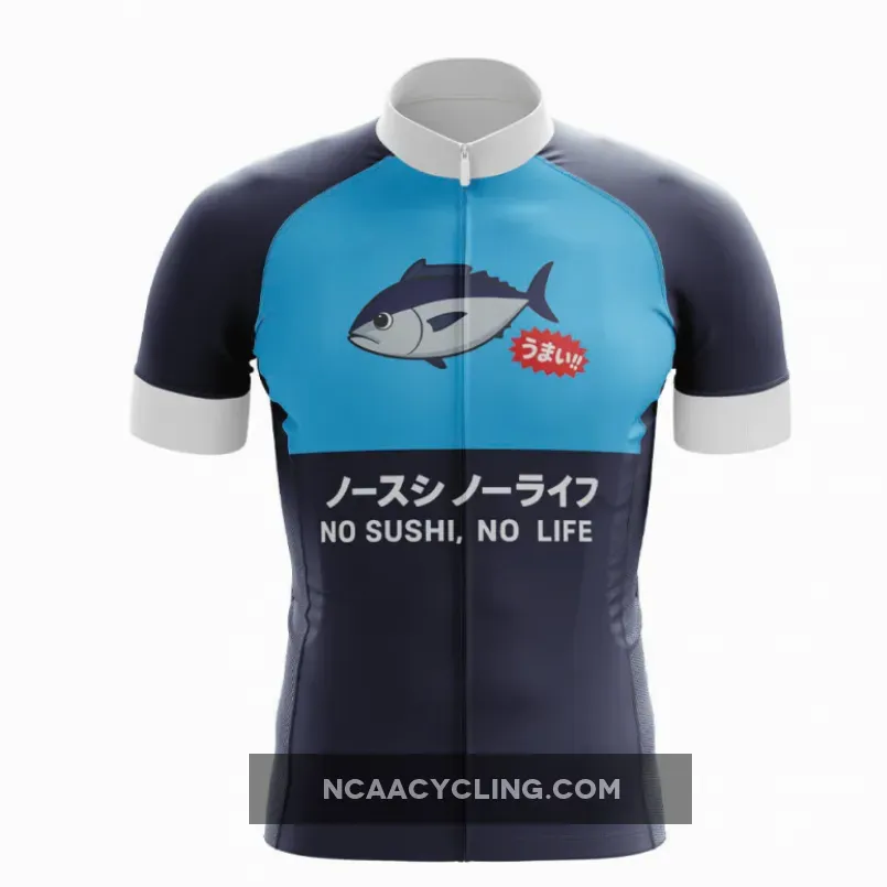 No Sushi No Life Cycling Jersey