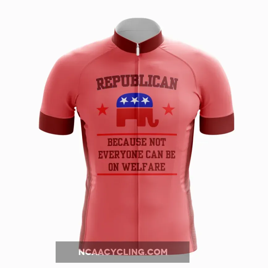 Not On Welfare Republican Cycling Jersey