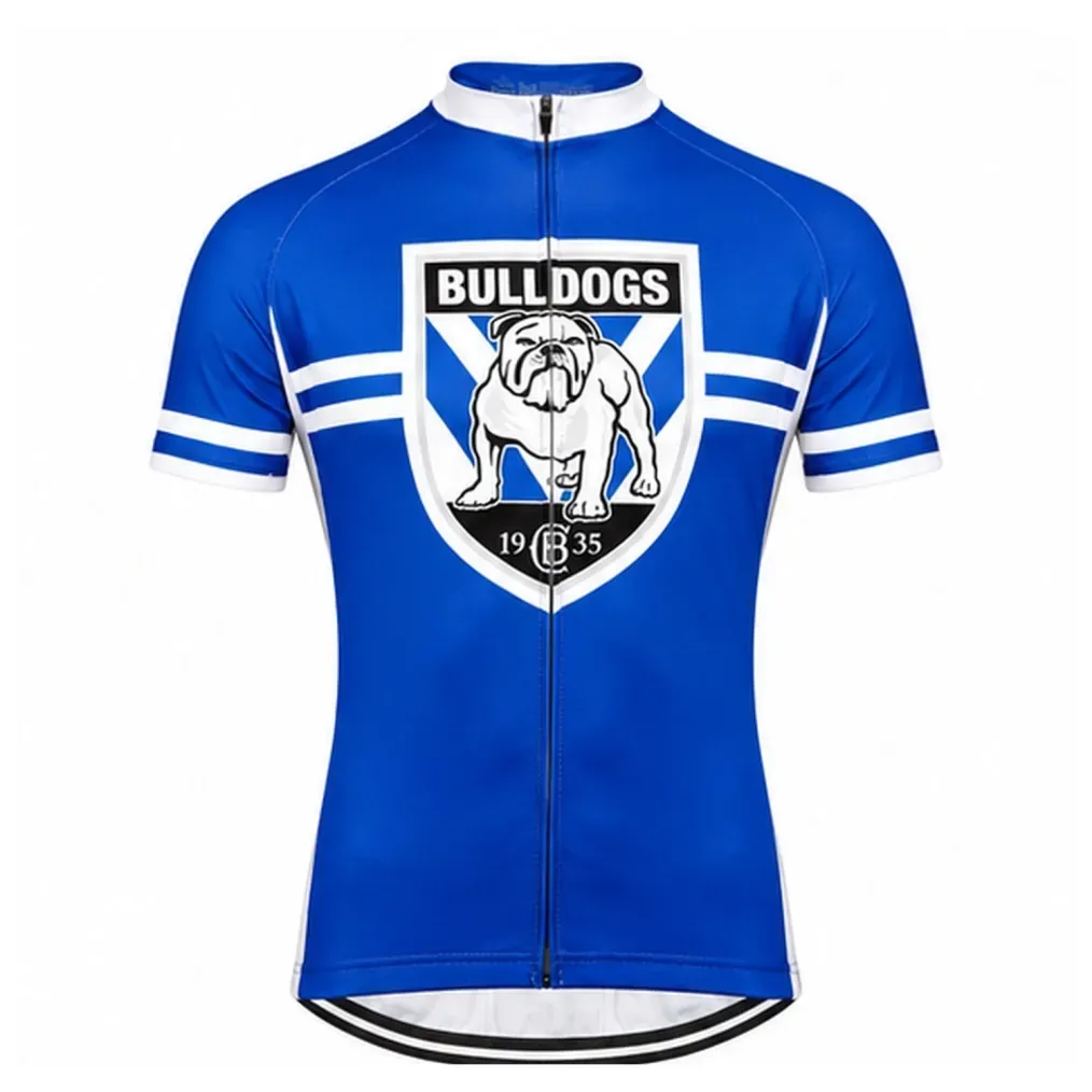 NRL Canterbury-Bankstown Bulldogs Short Sleeve Cycling Jersey