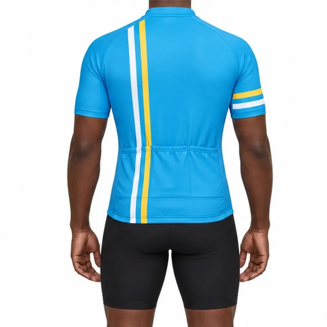 NRL Gold Coast Titans Short Sleeve Cycling Jersey NRL Gold Coast Titans Short Sleeve Cycling Jersey