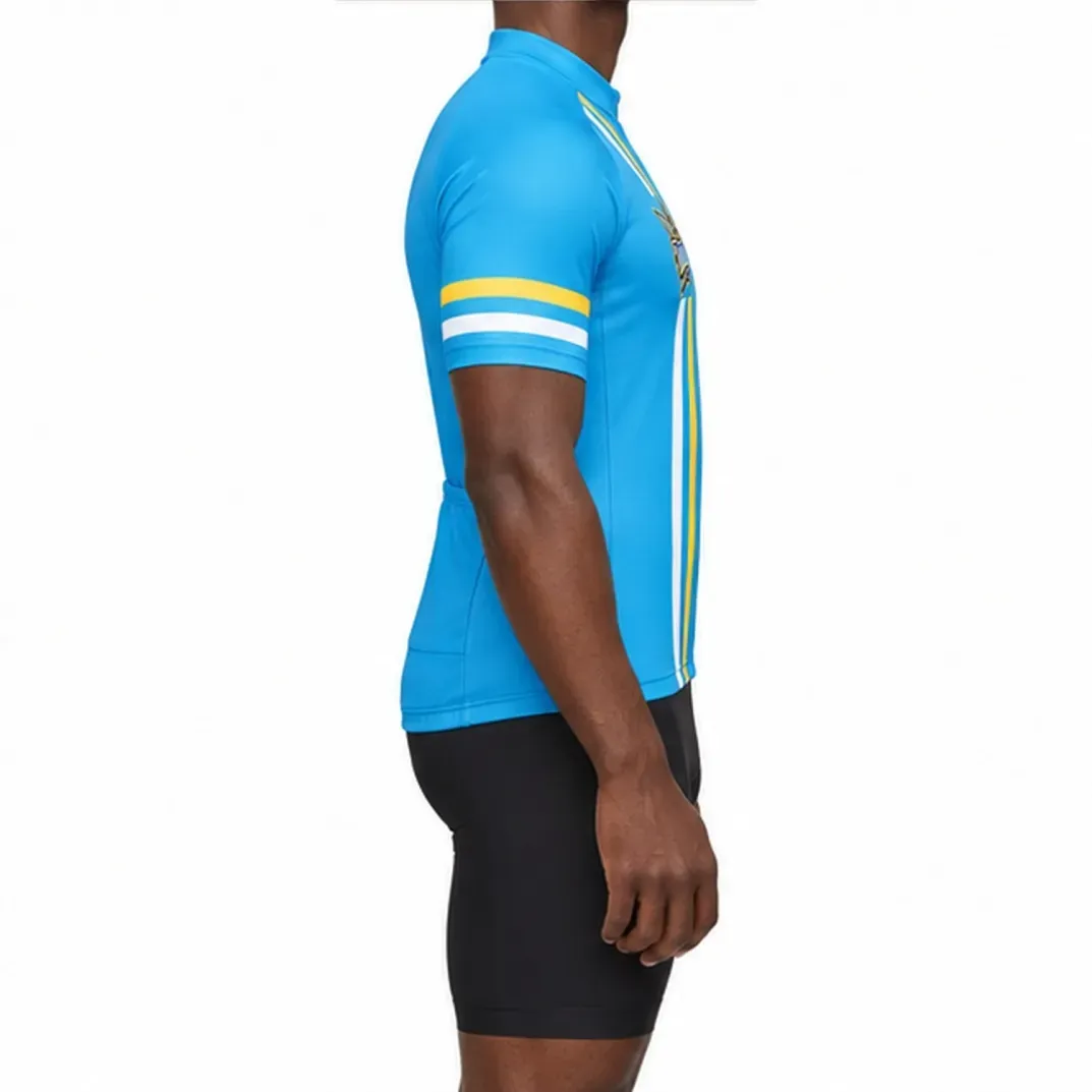 NRL Gold Coast Titans Short Sleeve Cycling Jersey NRL Gold Coast Titans Short Sleeve Cycling Jersey