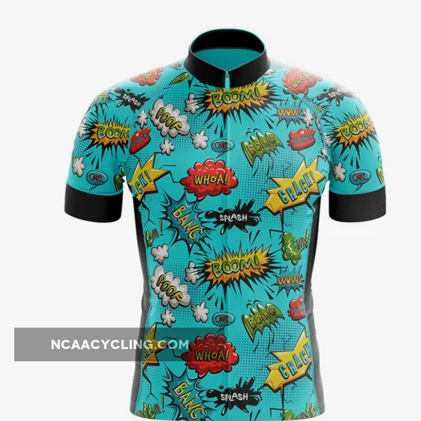 Pop Art Pattern Cycling Jersey