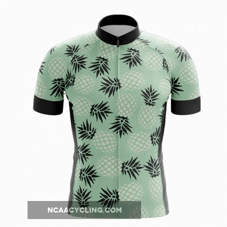 Sage Green Pineapple Cycling Jersey