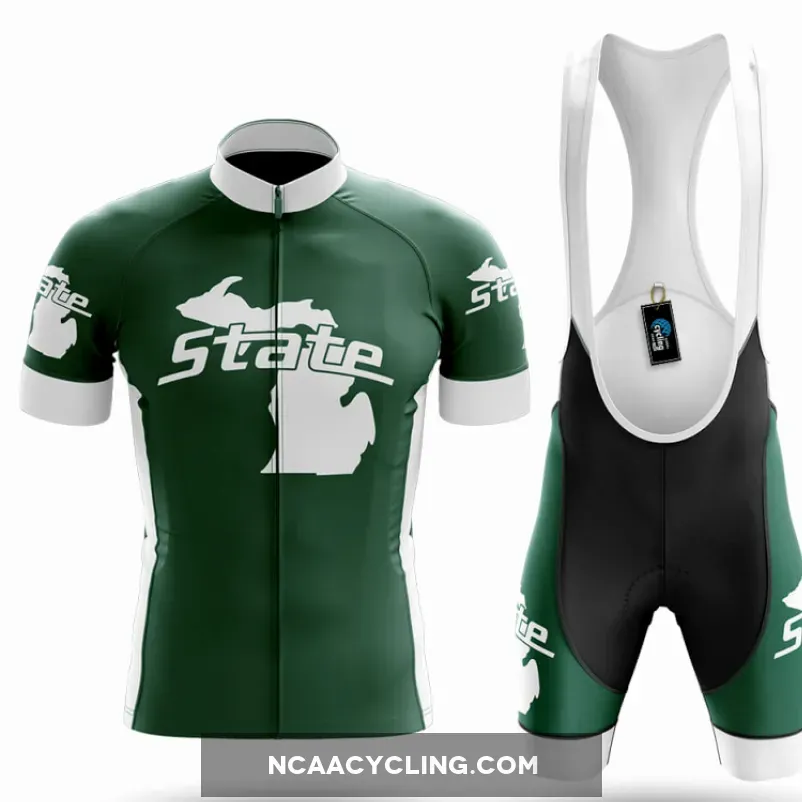 Spartans MI State Cycling Kit Full Set