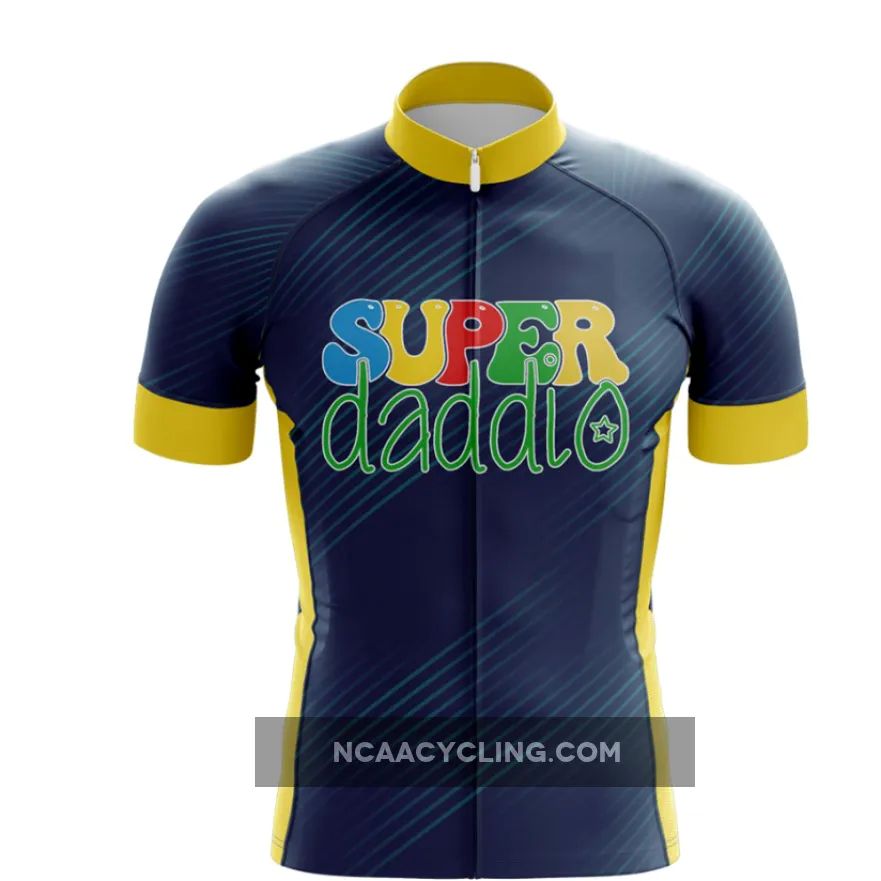Super Daddio Cycling Jersey - High-Performance Cycling Gear for Super Dads