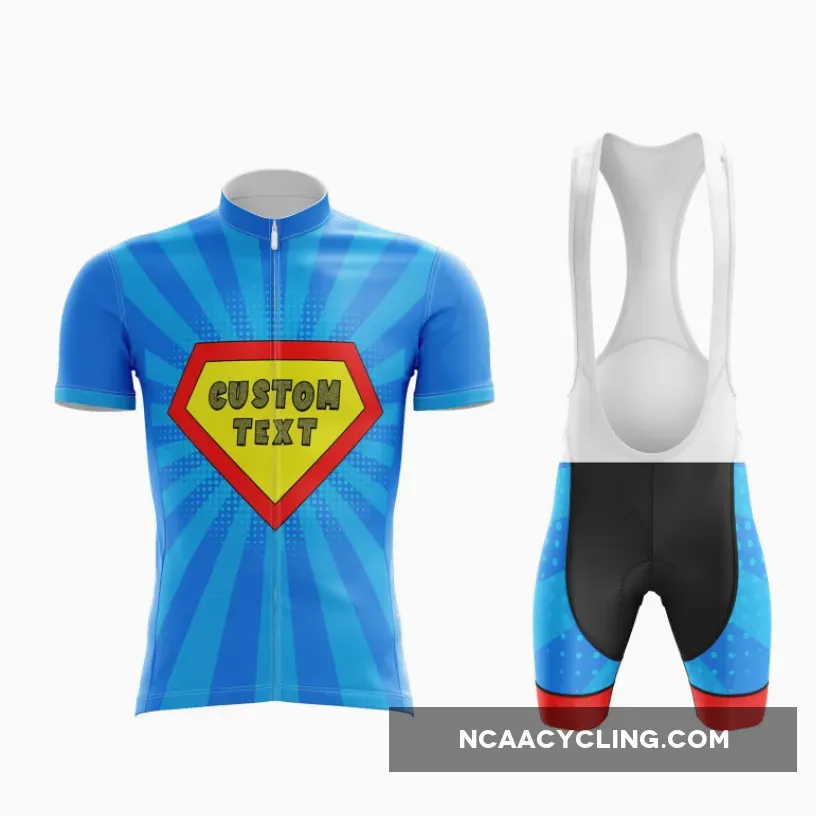 Superman Pop Art Custom Cycling Kit