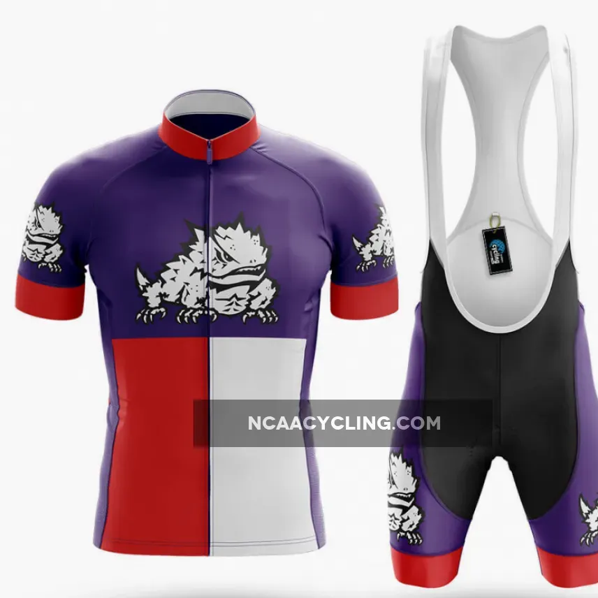 Texas Christian University TX Cycling Kit Full Set