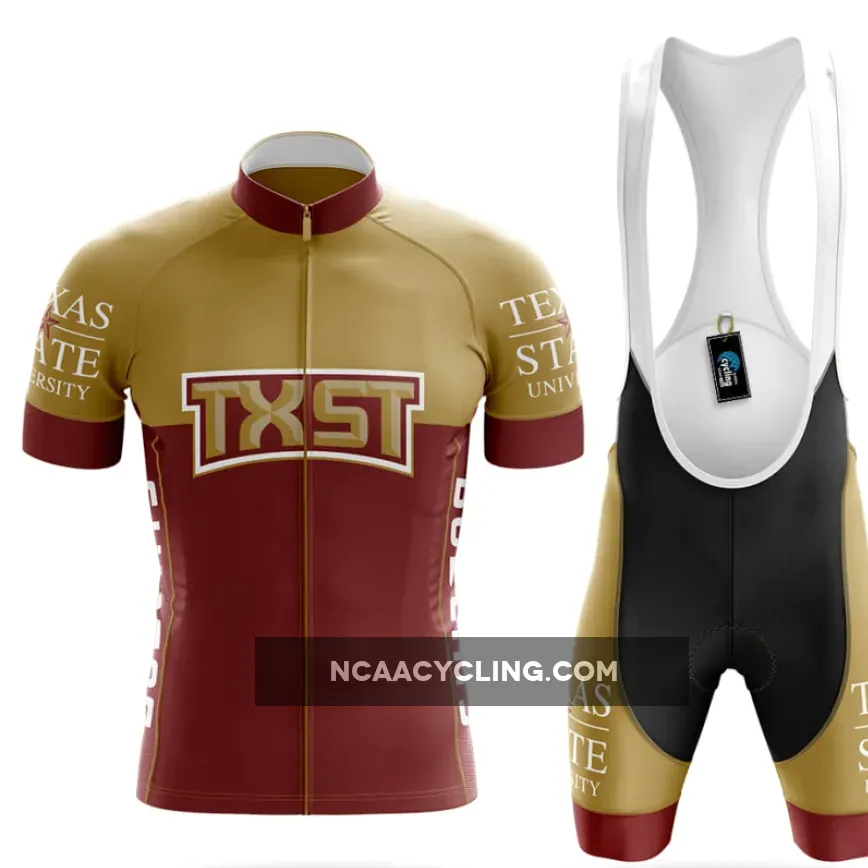 Texas State University Cycling Kit Full Set Ver.2