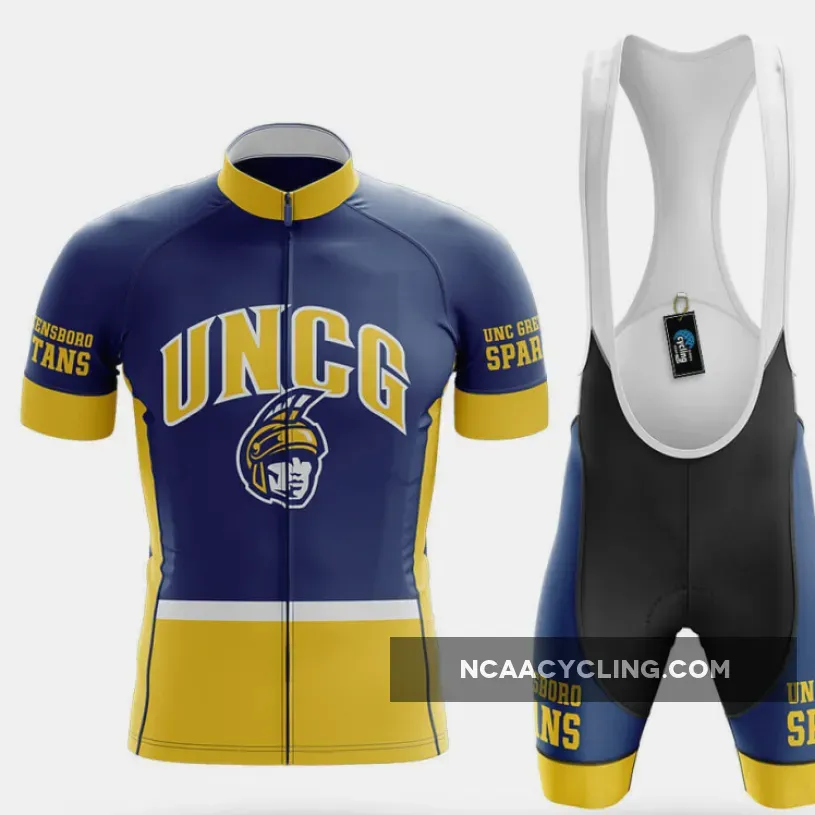 UNC Greensboro Spartans Cycling Kit Full Set